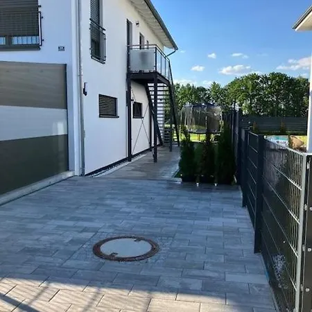 Moderne Einliegerwohnung Naehe Ingolstadt Und Bad Goegging Munchsmunster Exterior foto